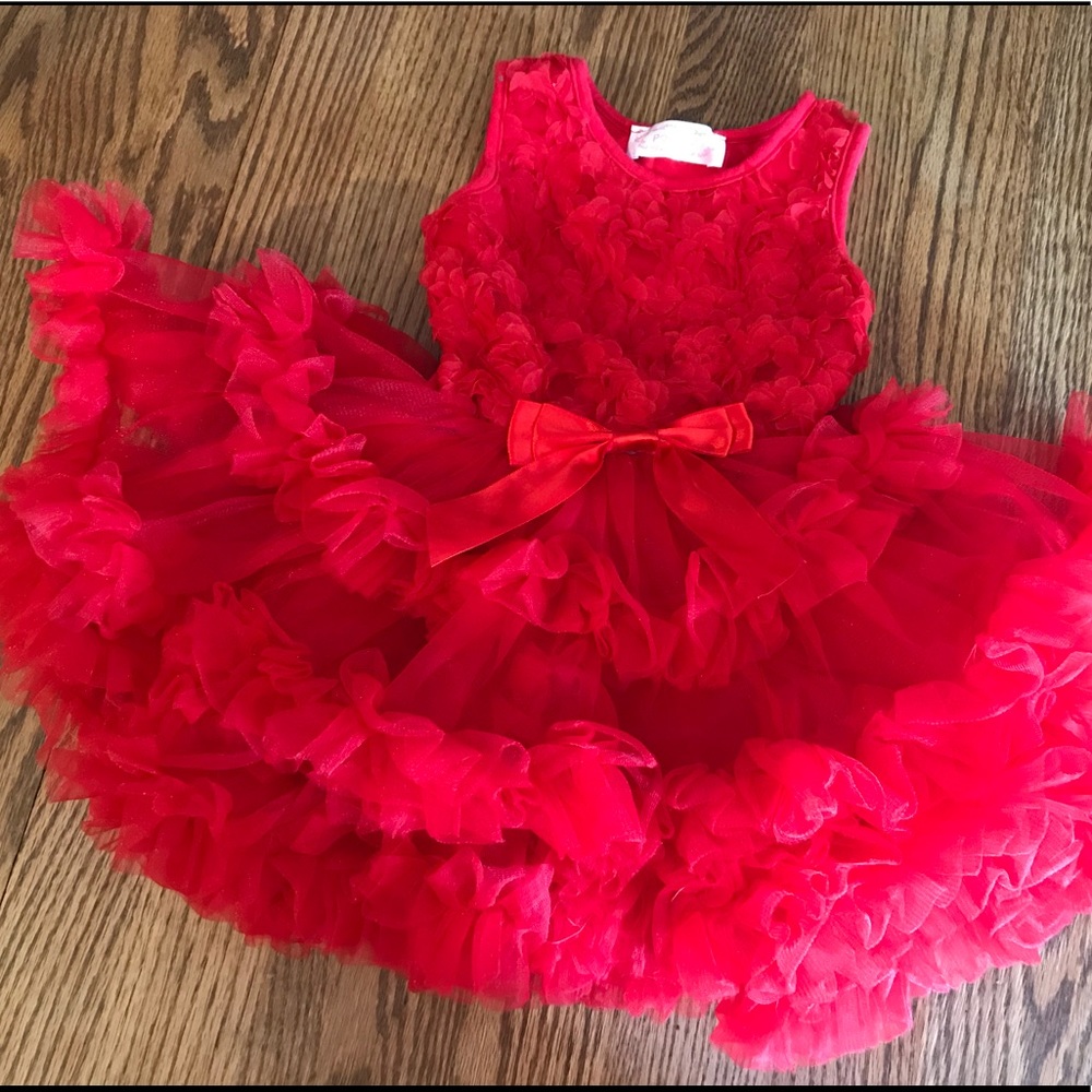 Adorable Red Dress 18 months